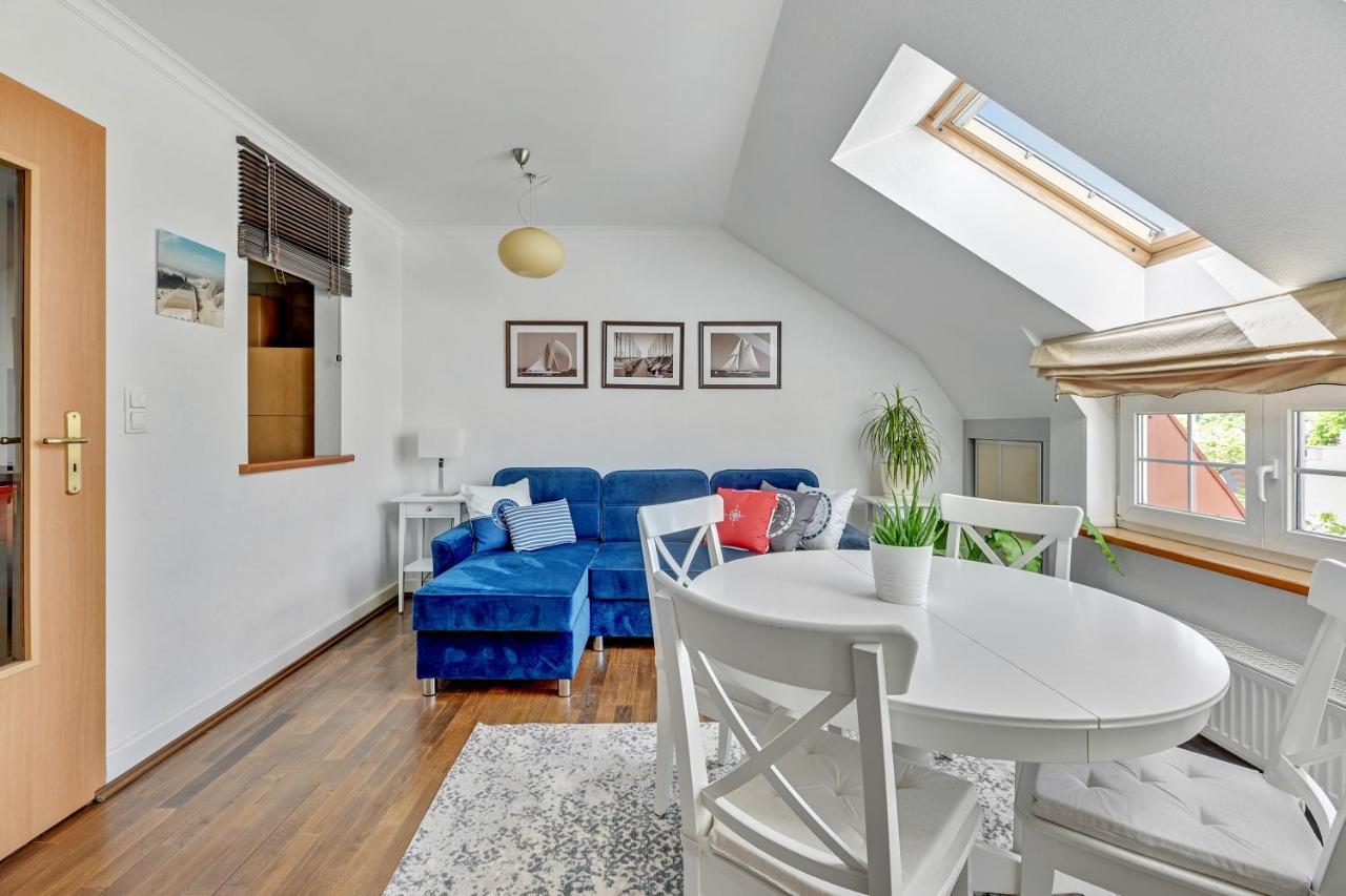 Lion Apartments - Santorini Studio Сопот Экстерьер фото
