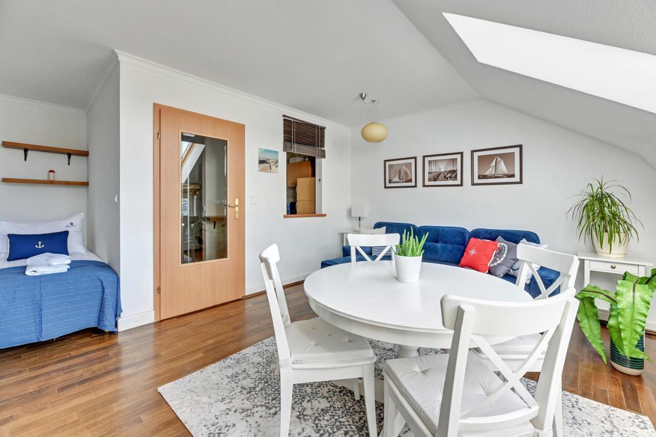 Lion Apartments - Santorini Studio Сопот Экстерьер фото